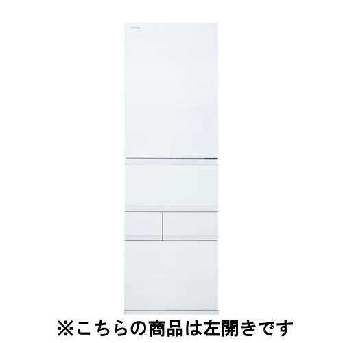 冷蔵庫 452L 左開き 5ドア 幅60cm 奥行スリム ベジータ GR-Y450GTL ホワイト系 