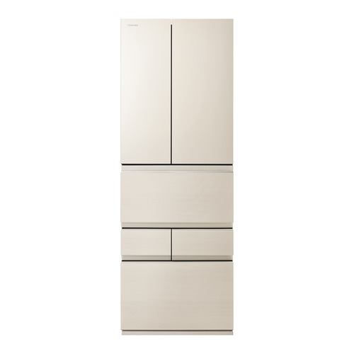 冷蔵庫 461L 観音開き 6ドア 幅65cm ベジータ GR-Y460FZ ピンク系 