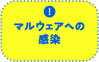 マルウェアへの感染