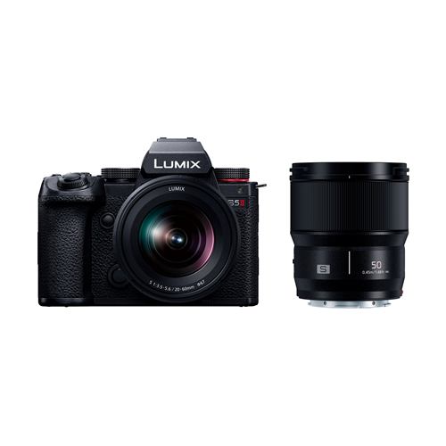 DC-S5M2W LUMIX S5II ミラーレス一眼カメラ ダブルレンズキット ブラック DCS5M2W