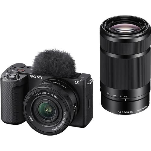 ZV-E10M2X B VLOGCAM α Eマウント ダブルズームレンズキット ブラック