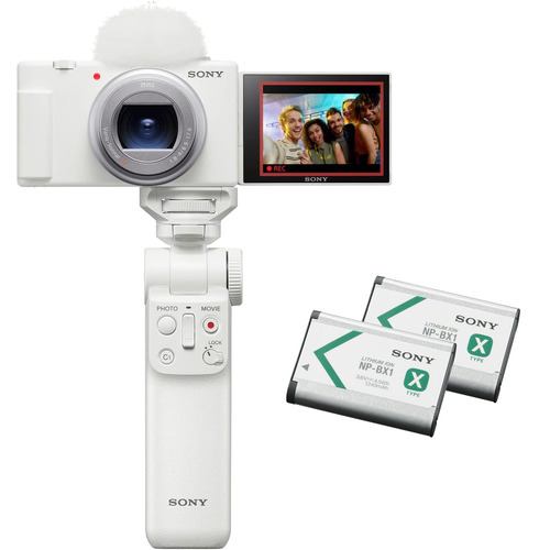 ZV-1M2GW VLOGCAM ZV-1 II Vlog撮影向けデジタルカメラ シューティンググリップキット ホワイト